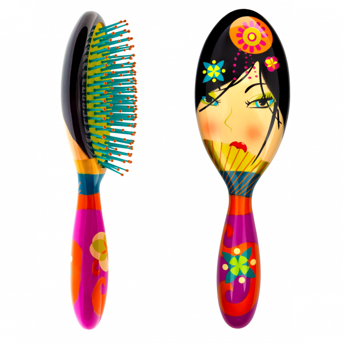 Escova Cabelo PYLONES - Ladypop Large
