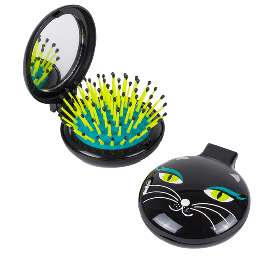 Escova de cabelo de bolso