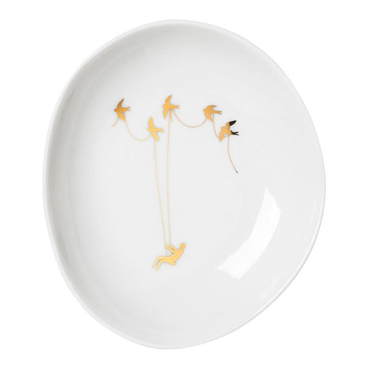 Conj. pratos RADER Wonderland - 3 unid. - Gold