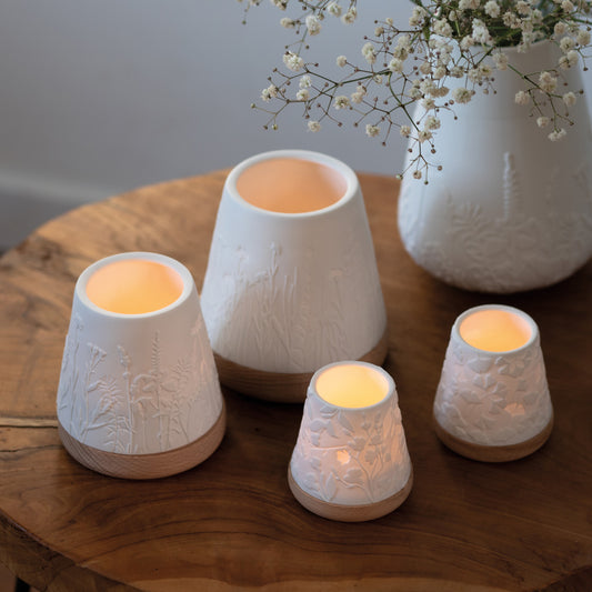 Suporte RADER Tealight - 8cm - Wind light floral flowers