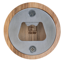 Abre-Cápsulas RADER Acácia Wood- I am open to everything