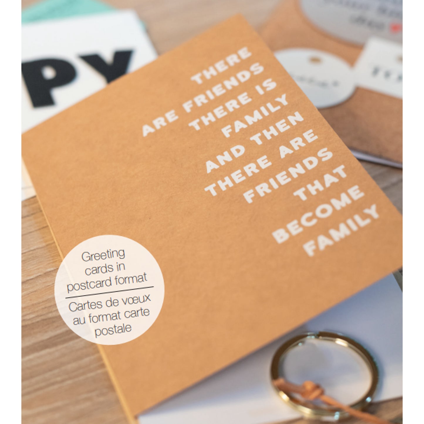 Postal RADER There Are Friends Family and Then ...