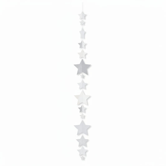 RADER Star Chain Garland 3D - 115cm - Large Stars