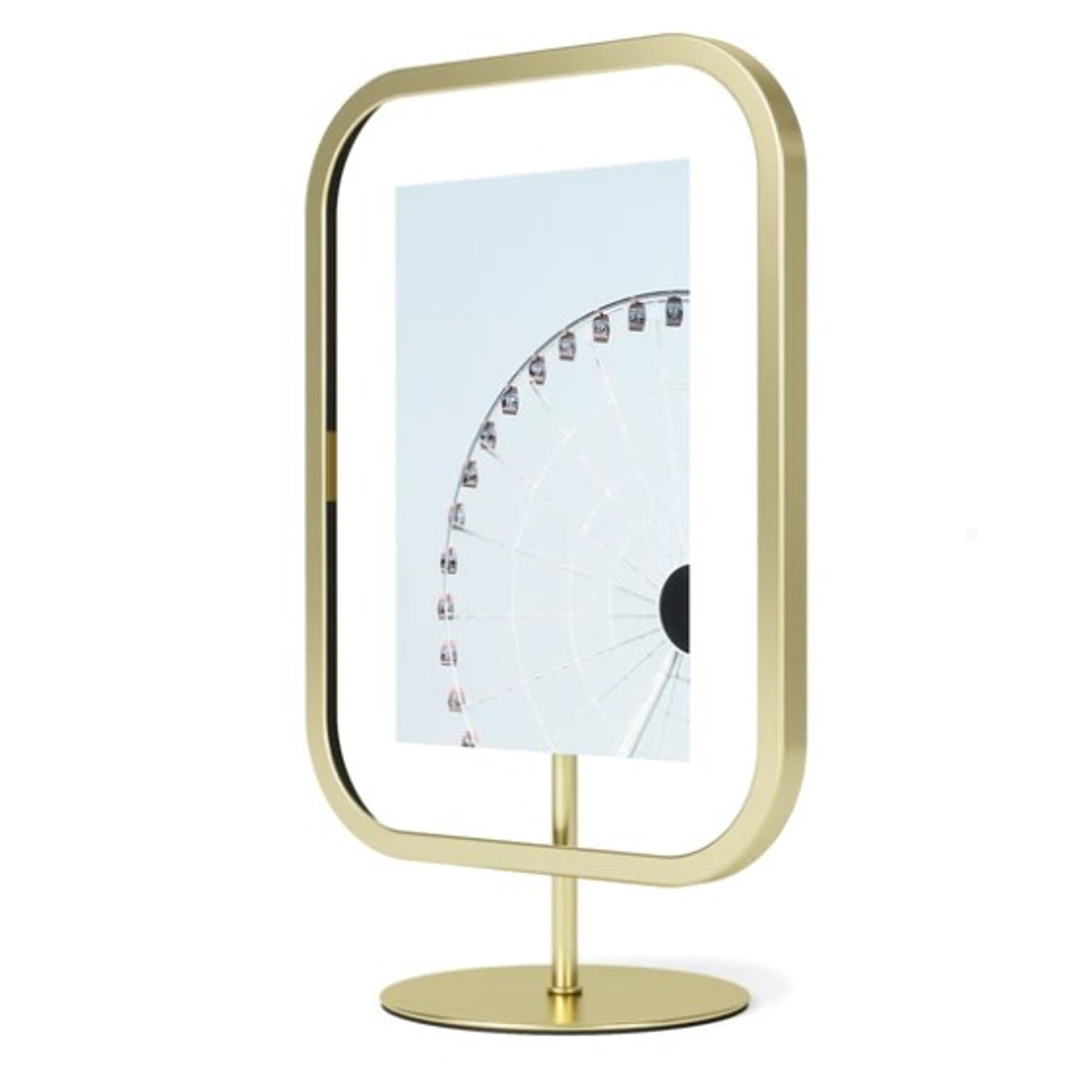 Moldura UMBRA Infinity Sqround 10 x 15 - Matte Brass