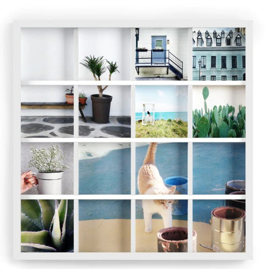 Moldura Gridart  Photo Display - White