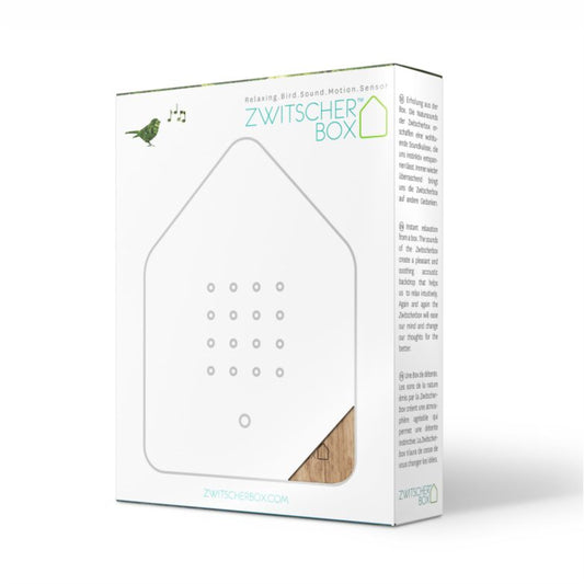 Coluna Ambiente RELAXOUND Zwitscher Box - Bamboo