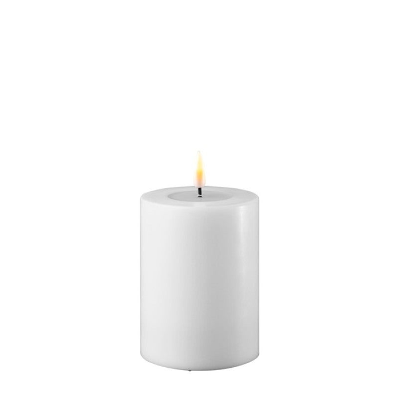 Vela DELUXE RF Outdoor Pillar - 7,5 diam - Branco
