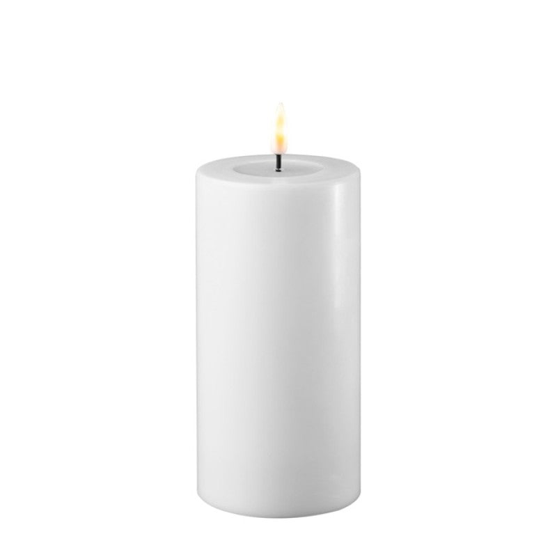 Vela DELUXE RF Outdoor Pillar - 7,5 diam - Branco