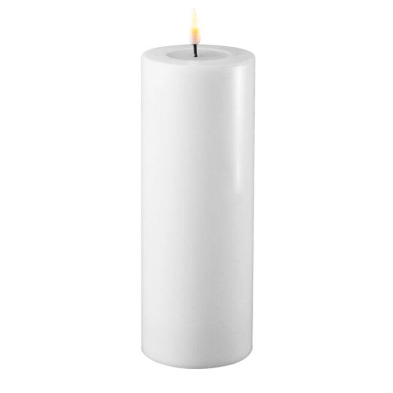 Vela DELUXE RF Outdoor Pillar - 7,5 diam - Branco