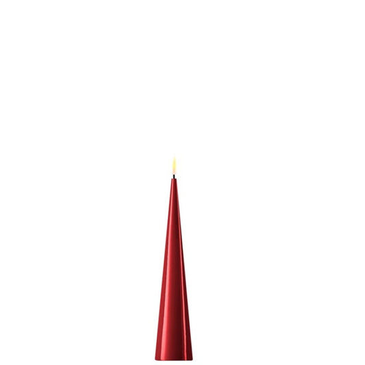 Vela DELUXE RF Cone Candle - 5,0 diam - Bordeaux