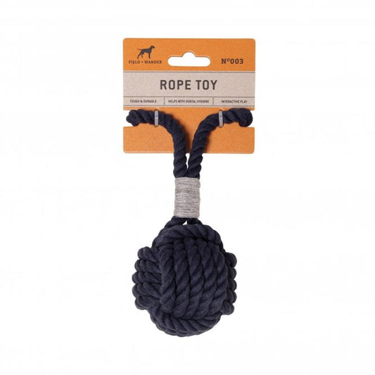 Jogo WANDER Dog Rope Toy - Navy