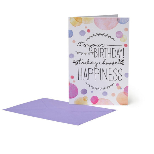 Postal LEGAMI Happy Birthday - Happiness