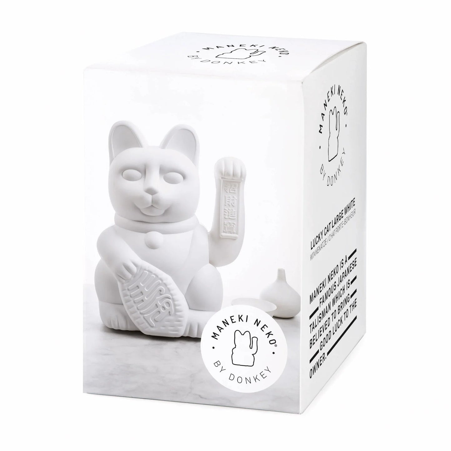 Gato da Sorte Luck Cat Large - Branco