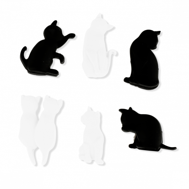 Marcadores de copos PYLONES Happy Markers - Cats