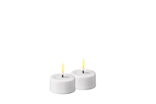 Vela SIRIUS Sille Tealight - 4,5 diam - 2 unid. - White