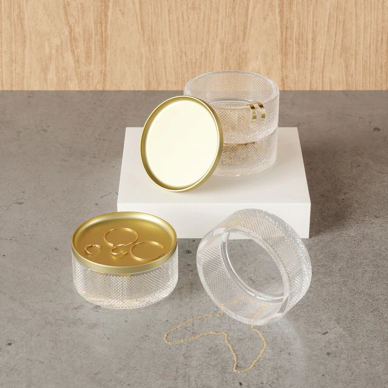 Porta-Joias UMBRA - Tesora Box - Glass/Matte