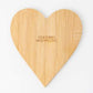 Base de Corte RADER Bamboo Board - Heart