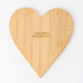 Base de Corte RADER Bamboo Board - Heart