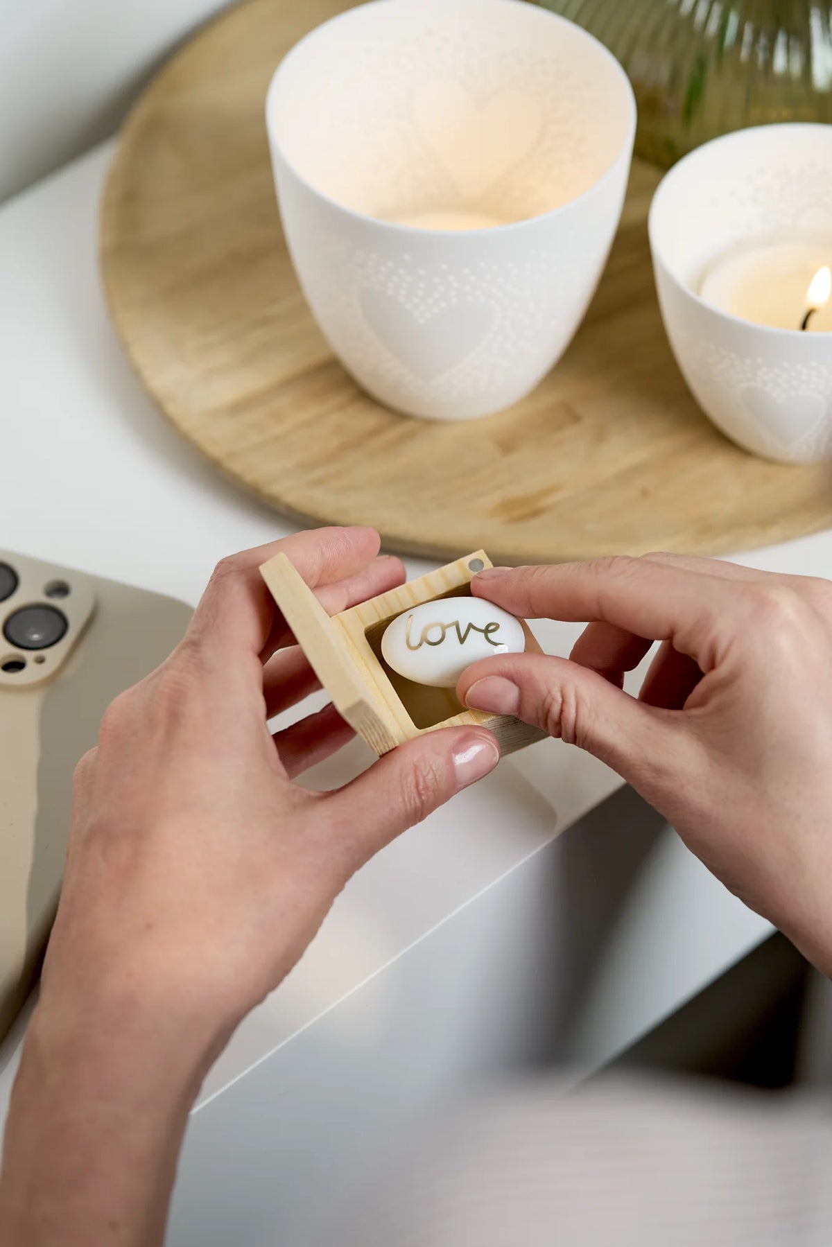Caixinha de Madeira RADER Lucky Box - Memories are made with...