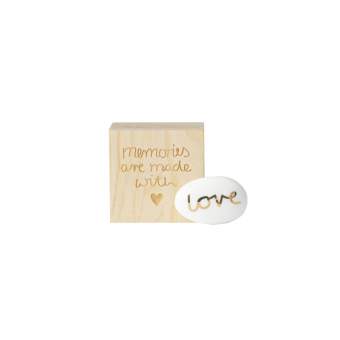 Caixinha de Madeira RADER Lucky Box - Memories are made with)