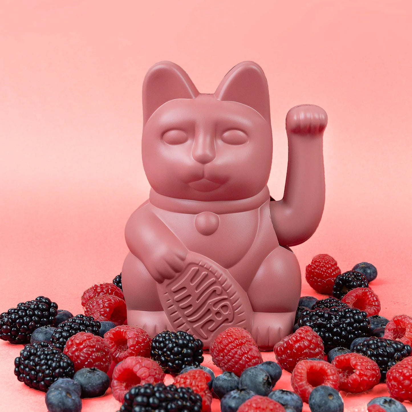 Gato da Sorte Luck Cat Classic - Berry Red