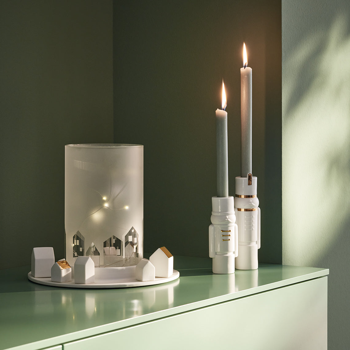 Base para vela RADER Village of light - Gold