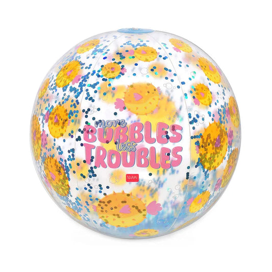 Bola LEGAMI GV Glitter Beach Ball - Pufferfish