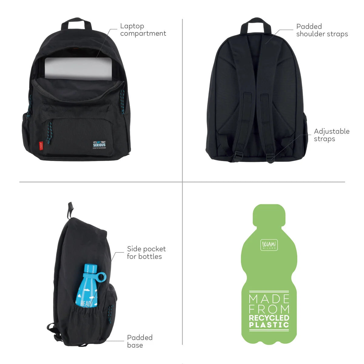 Mochila LEGAMI My Backpack - Teddy Bear