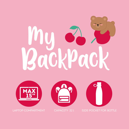 Mochila LEGAMI My Backpack - Teddy Bear