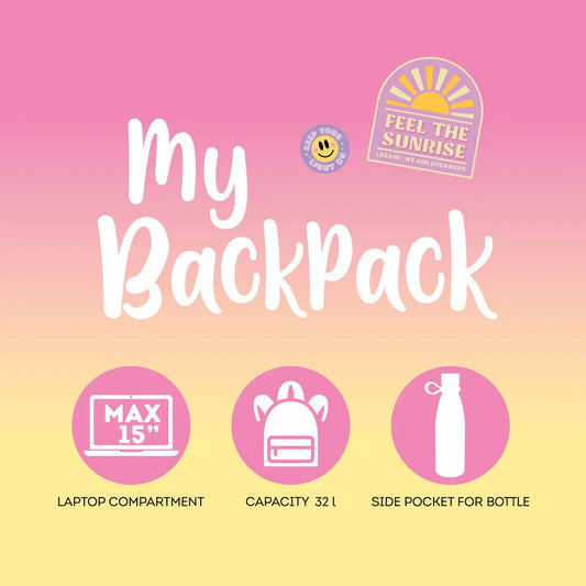 Mochila LEGAMI My Backpack - Sunrise Lover