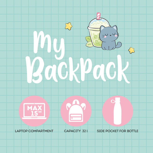 Mochila LEGAMI My Backpack - Kitty