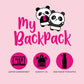 Mochila LEGAMI My Backpack - Panda