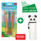 Fur-ever Friends + Estojo LEGAMI Kawaii - Panda SET