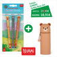 Fur-ever Friends + Estojo LEGAMI Kawaii - Teddy Bear SET