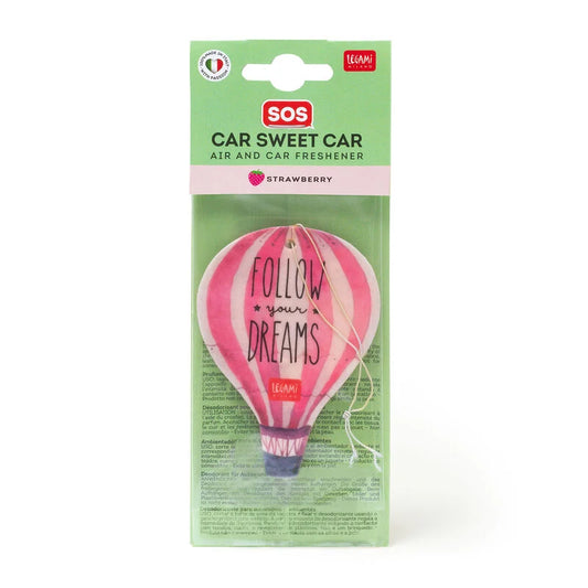 Ambientador  LEGAMI Car Sweet Car - Strawberry - Air Balloon