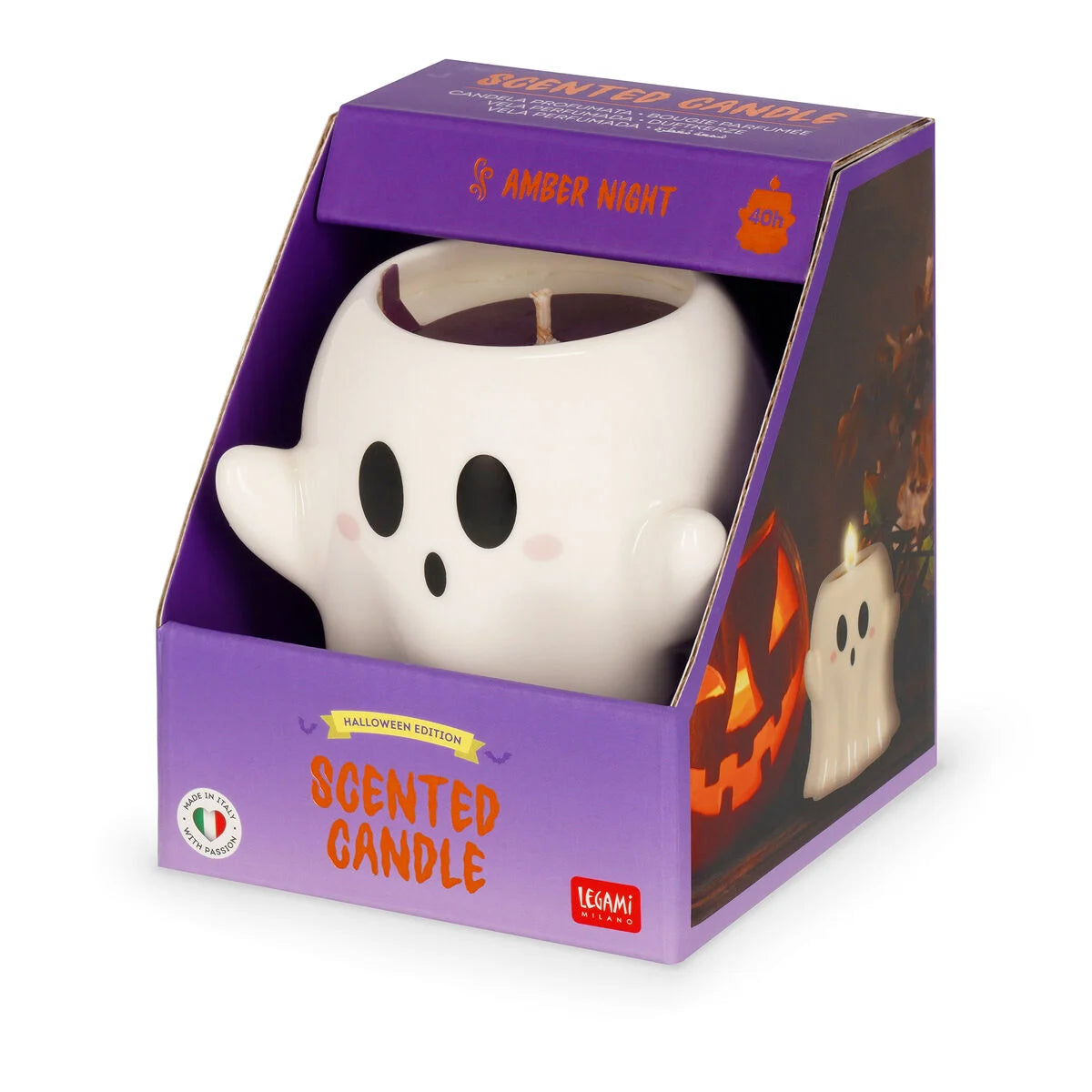 Vela Perfumada LEGAMI Halloween -  Ghost - 250GR