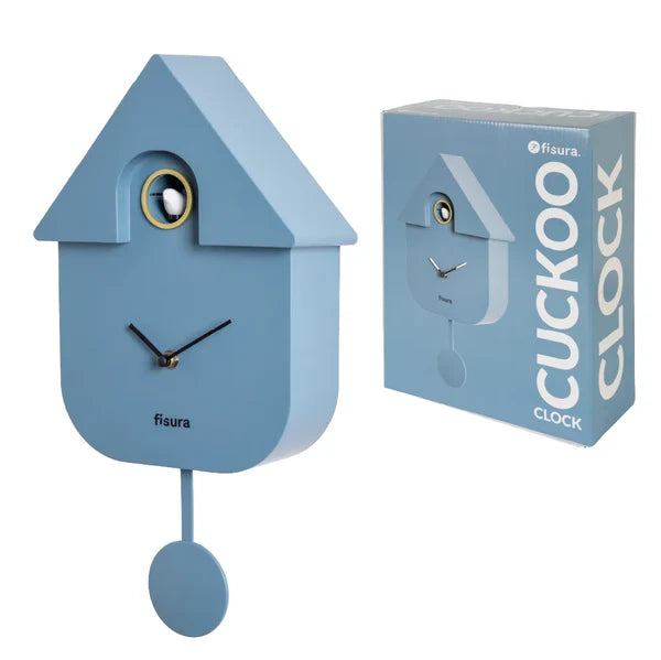 Relógio de parede FISURA Cukoo Clock - Blue
