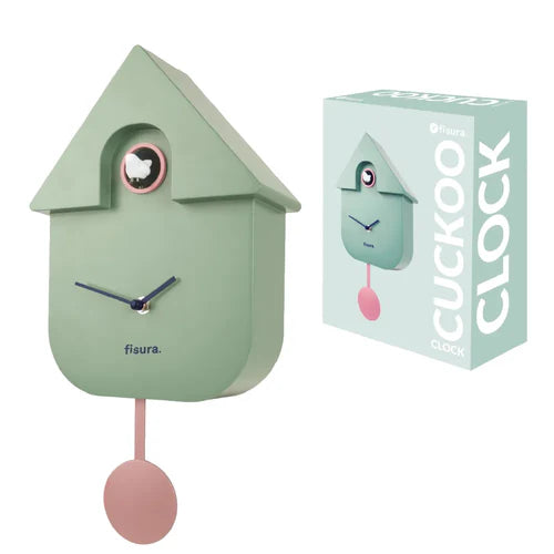 Relógio de parede FISURA Cukoo Clock - Mint