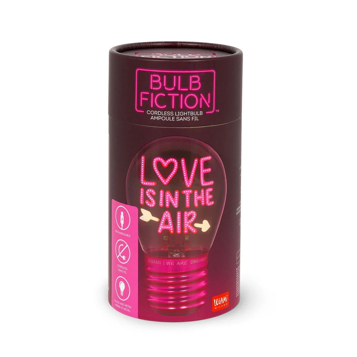 LEGAMI Decorative Lamp Valentine - Love is in the air