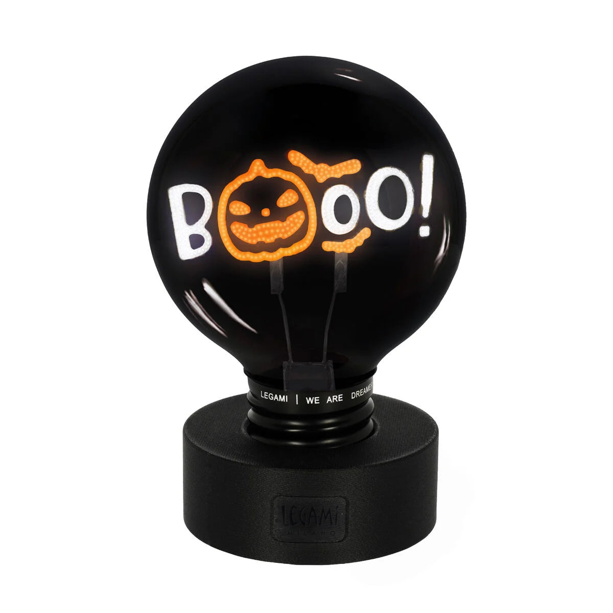 Lâmpada decorativa  LEGAMI - Abóbora Boo - Bulb Fiction XL
