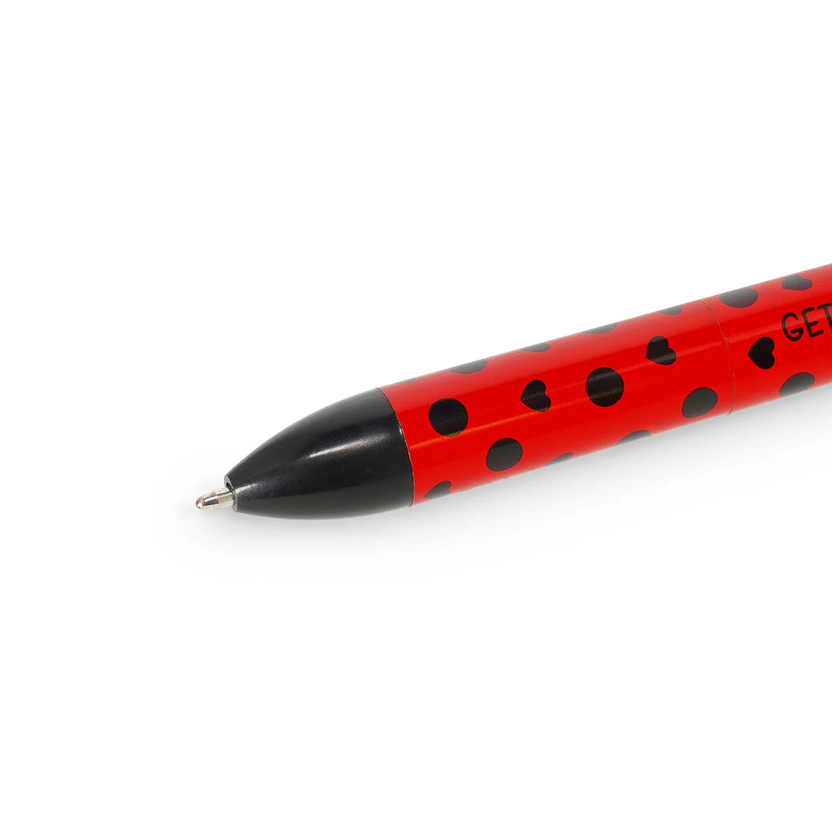 2 Legami Click&Clack Sphere Pen - Ladybird