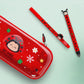 2 Legami Click&Clack Sphere Pen - Ladybird