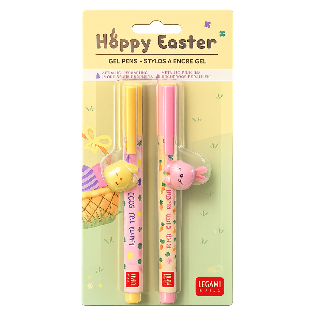 LEGAMI - Páscoa 2026 -  Lovely Friends - Hoppy Easter - FOLDABLE PAPER SET