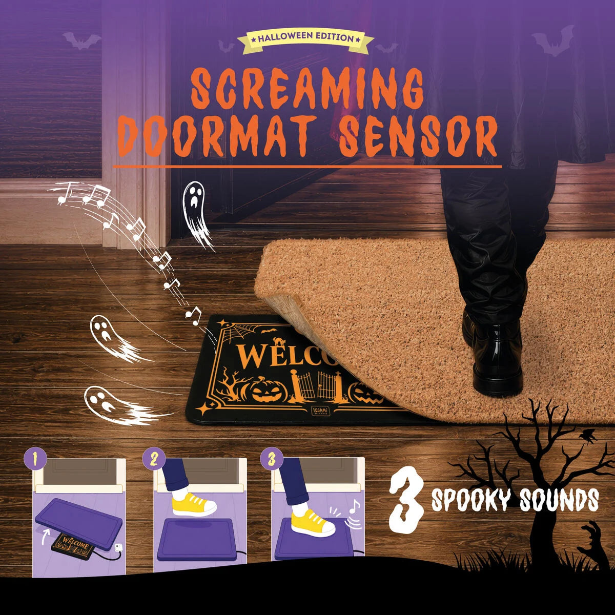 Screaming doormat - LEGAMI -Tapete com efeitos sonoros