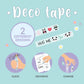 Fita decorativa LEGAMI Deco Tape - Panda