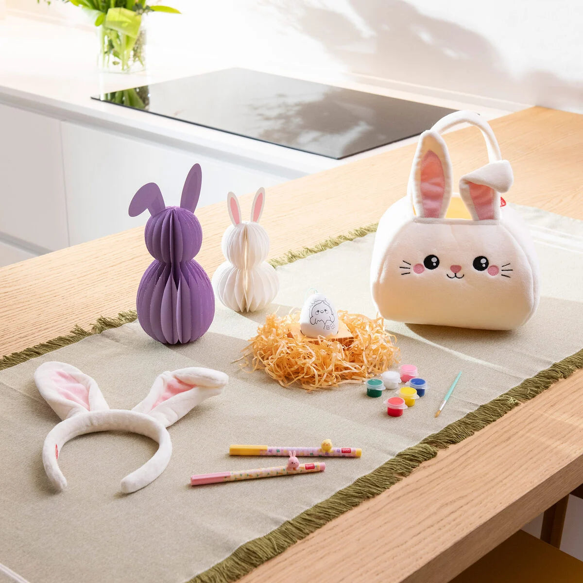 LEGAMI - Páscoa 2026 - Lovely Friends - Hoppy Easter - EGG HUNT BAG SET