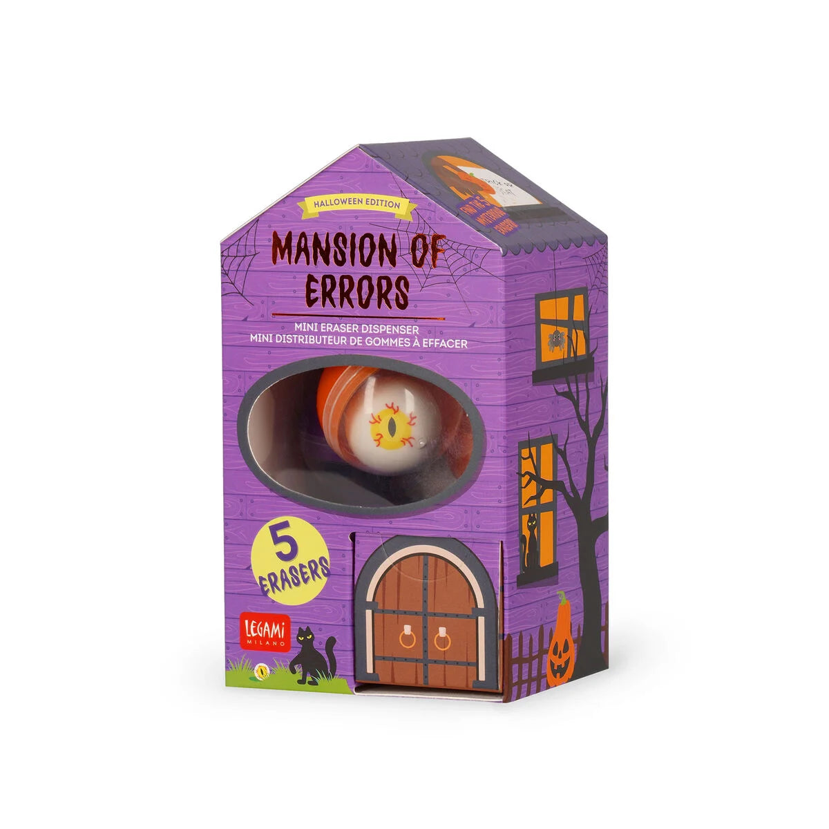 Mansão dos erros LEGAMI Halloween - Dispensador de borrachas