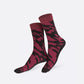 EAT MY SOCKS Meias TREND – Red Wine