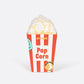 EAT MY SOCKS - Meias FOOD –  Pop Corn