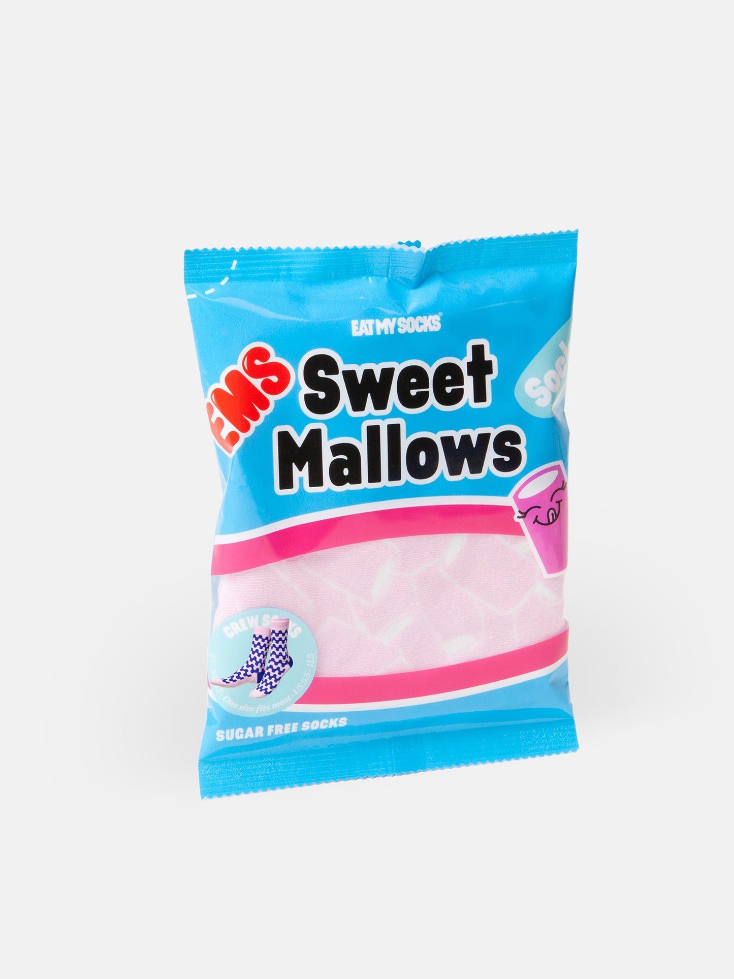 Meias EATMYSOCKS - Food - Sweet Mallows